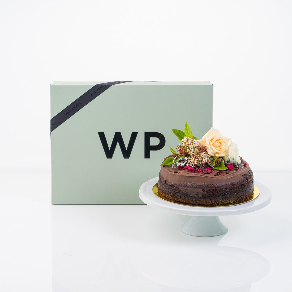 Sweet Talk Chocolate Decadence Cake 9 Inch - Premium Add-On from Sweet Talk - Just $99! Shop now at Wild Poppies