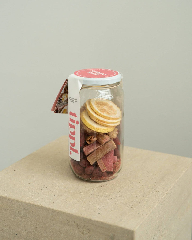 Tippl Summer Spritz Cocktail Infusion Jar - Wild Poppies -  Flower - Same Day Flower Delivery Auckland - Auckland Flower Delivery \ Florists - boutique gift boxes
