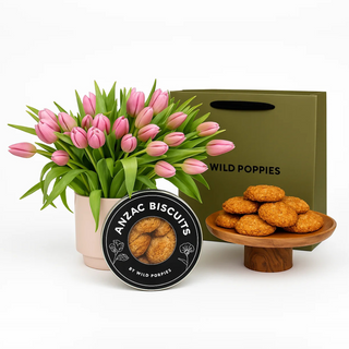 Tulips and Anzac Biscuit Special
