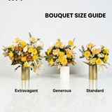 Bouquet Size Guide - Wild Poppies -  Flower - Same Day Flower Delivery Auckland - Auckland Flower Delivery - Florists - boutique gift boxes