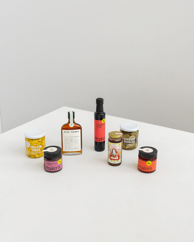 Bougie Pantry Staples Gift Box - Wild Poppies -  Flower - Same Day Flower Delivery Auckland - Auckland Flower Delivery \ Florists - boutique gift boxes