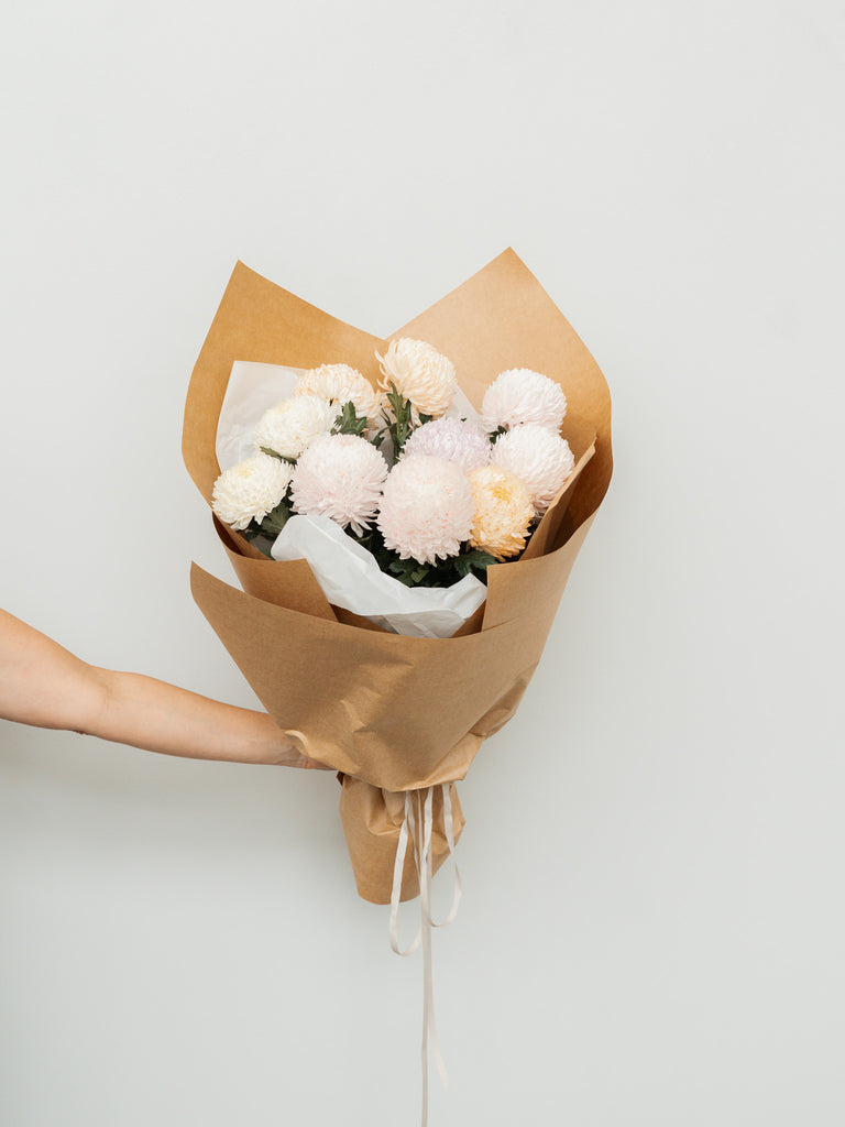 Chrysanthemum Flower Bunch - Mixed - Wild Poppies -  Flower - Same Day Flower Delivery Auckland - Auckland Flower Delivery \ Florists - boutique gift boxes
