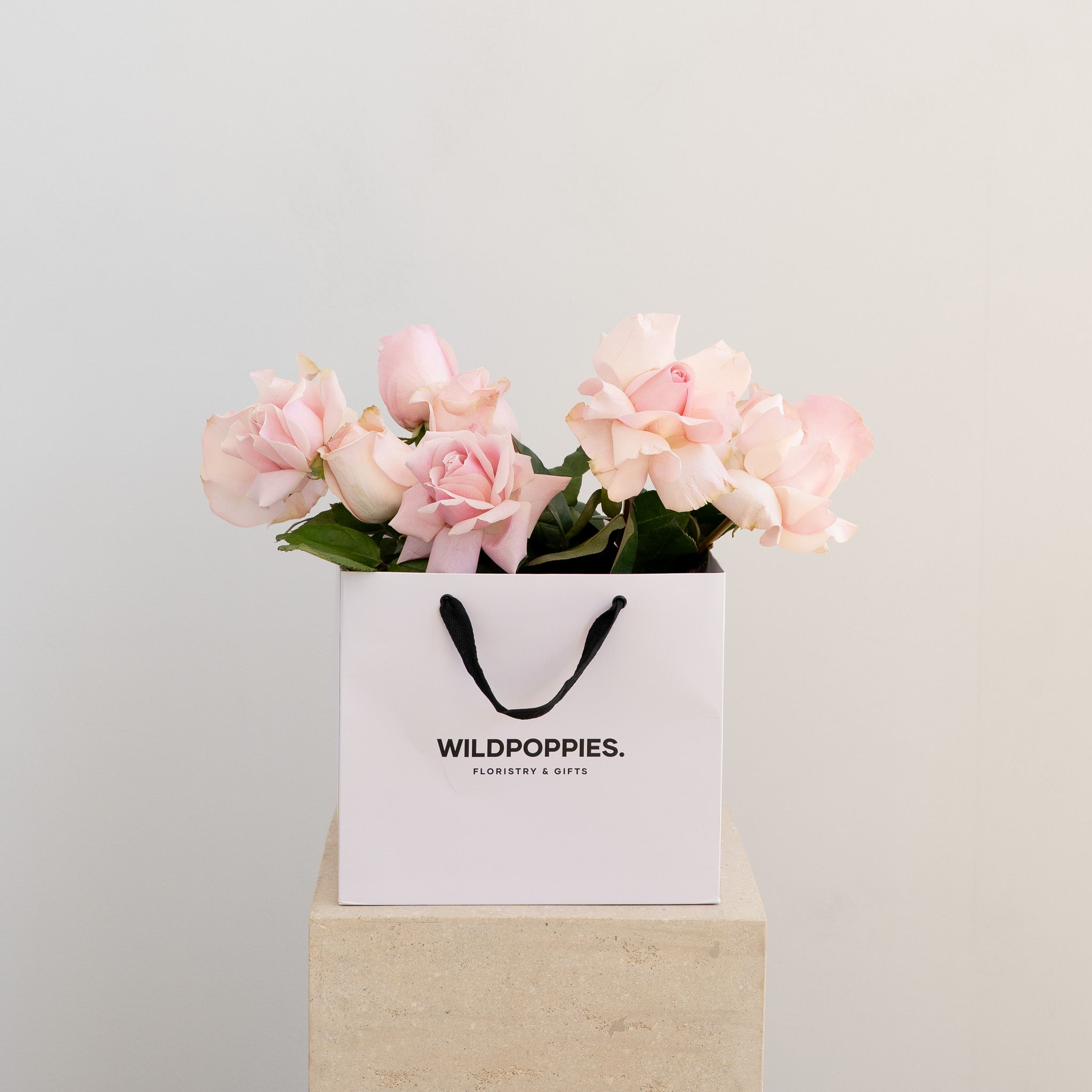 Classic Pink Rose - Wild Poppies -  Flower - Same Day Flower Delivery Auckland - Auckland Flower Delivery \ Florists - boutique gift boxes