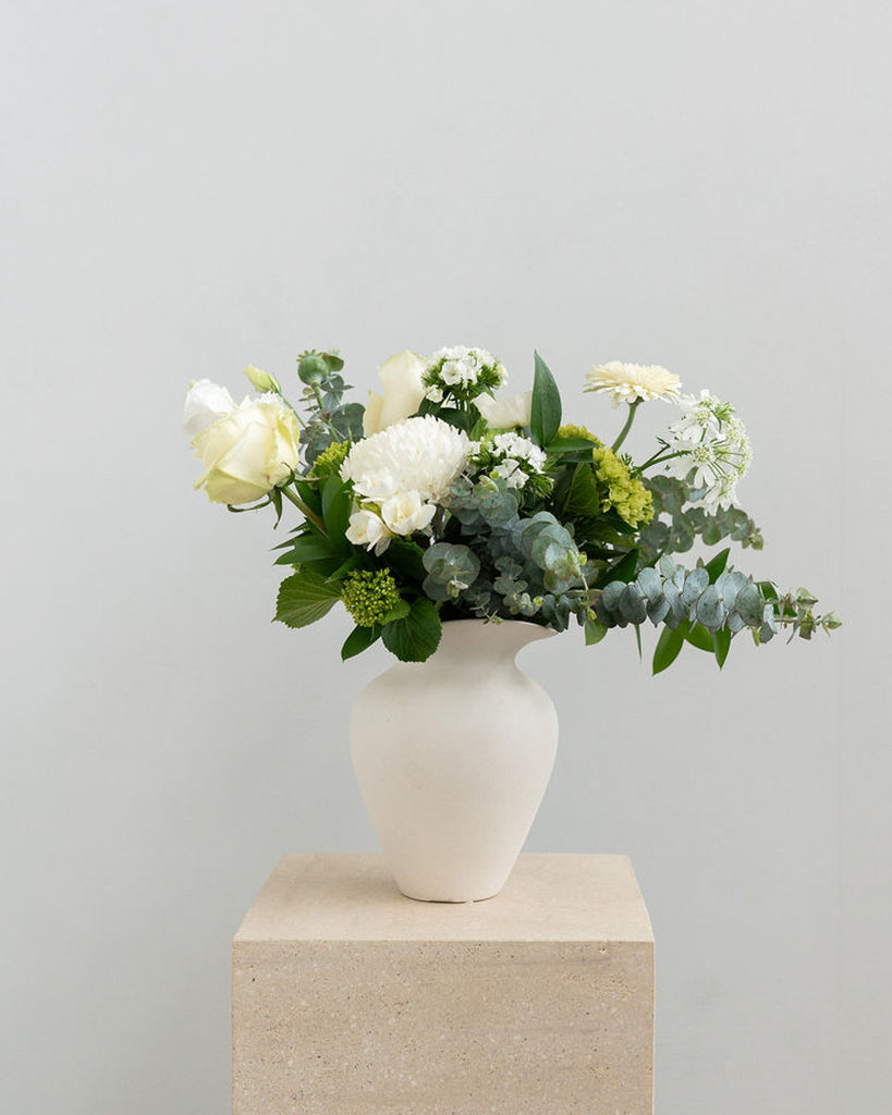 Classic White Posy - Wild Poppies -  Flower - Same Day Flower Delivery Auckland - Auckland Flower Delivery \ Florists - boutique gift boxes