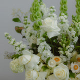 Fresh White & Greens Showstopper Bouquet - Wild Poppies -  Flower - Same Day Flower Delivery Auckland - Auckland Flower Delivery - Florists - boutique gift boxes