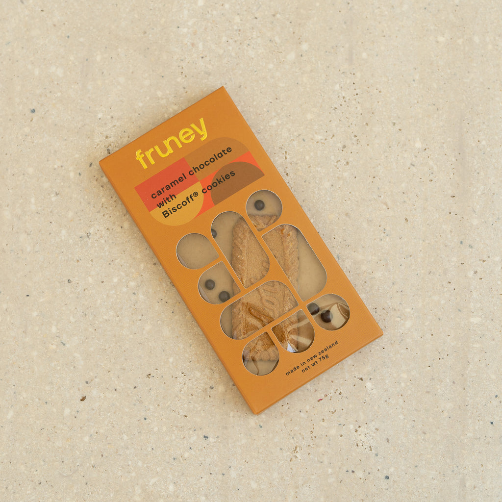 Fruney Caramel Chocolate & Biscoff Cookies Bar - Wild Poppies -  Flower - Same Day Flower Delivery Auckland - Auckland Flower Delivery \ Florists - boutique gift boxes