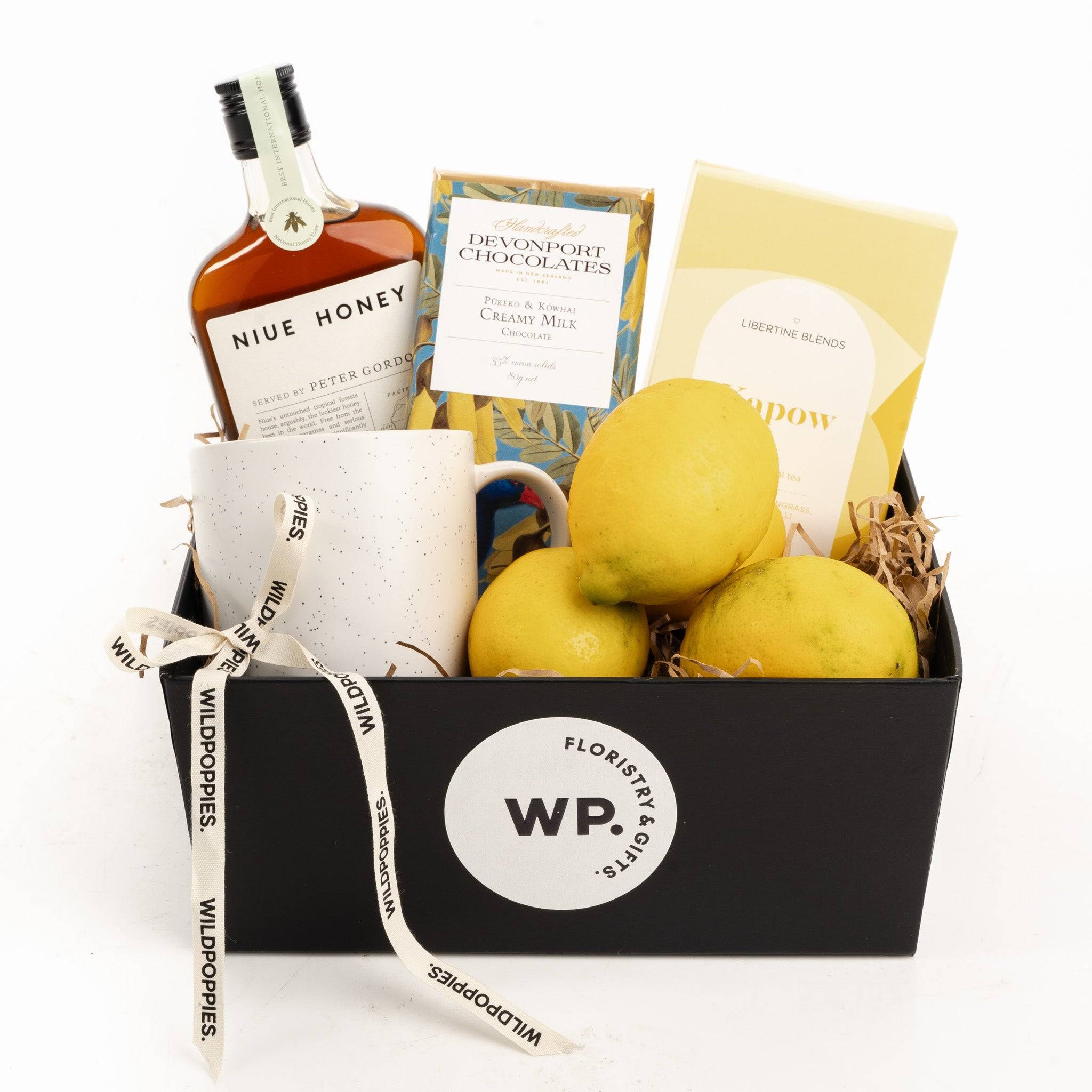 Get Well Gift Hamper - Wild Poppies -  Flower - Same Day Flower Delivery Auckland - Auckland Flower Delivery \ Florists - boutique gift boxes