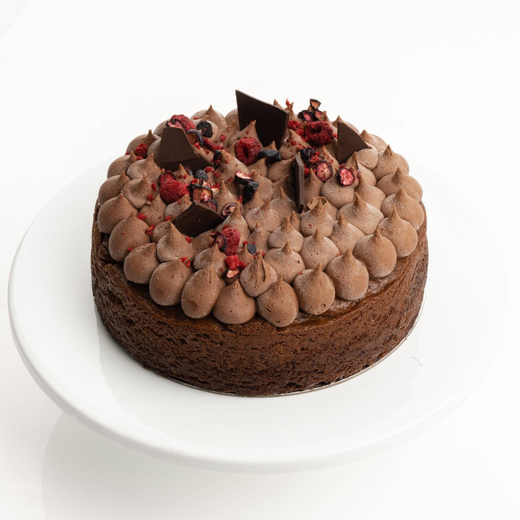 Gluten Free and Vegan Chocolate Cake - Wild Poppies -  Flower - Same Day Flower Delivery Auckland - Auckland Flower Delivery - Florists - boutique gift boxes -