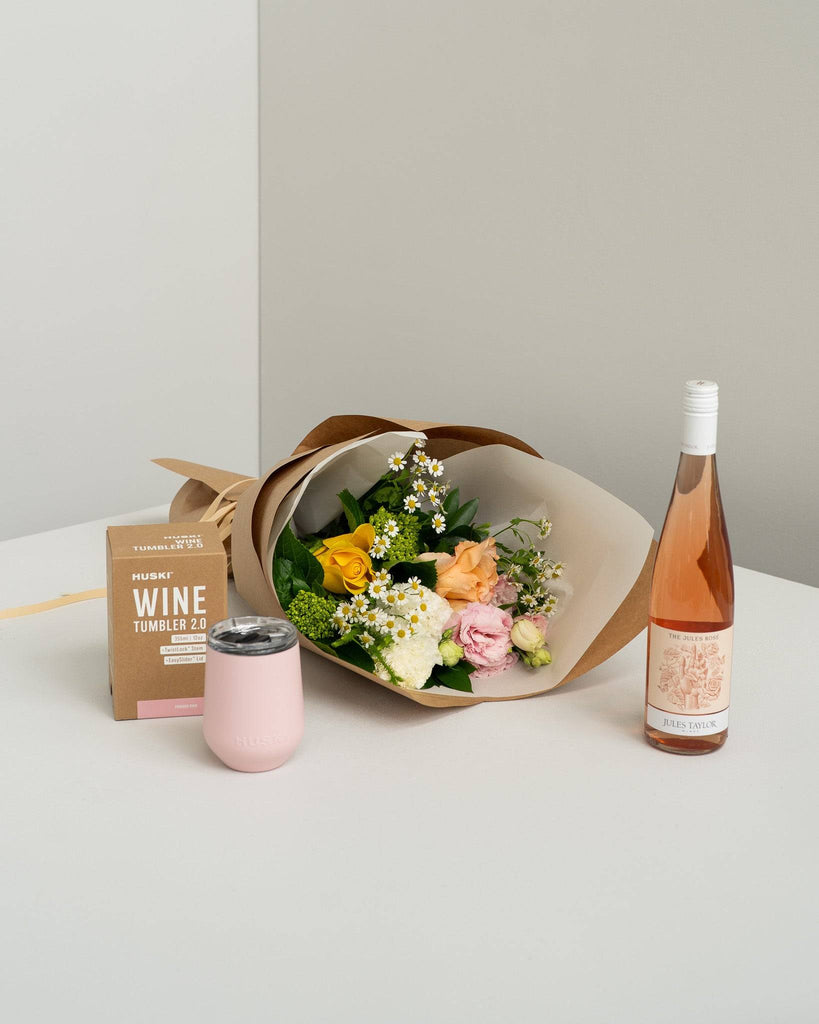Her Rose Wine & Flowers - Wild Poppies -  Flower - Same Day Flower Delivery Auckland - Auckland Flower Delivery - Florists - boutique gift boxes