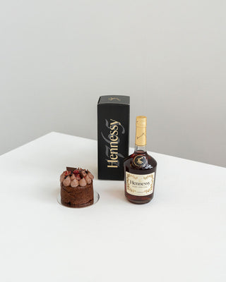 His Special Cake and Cognac