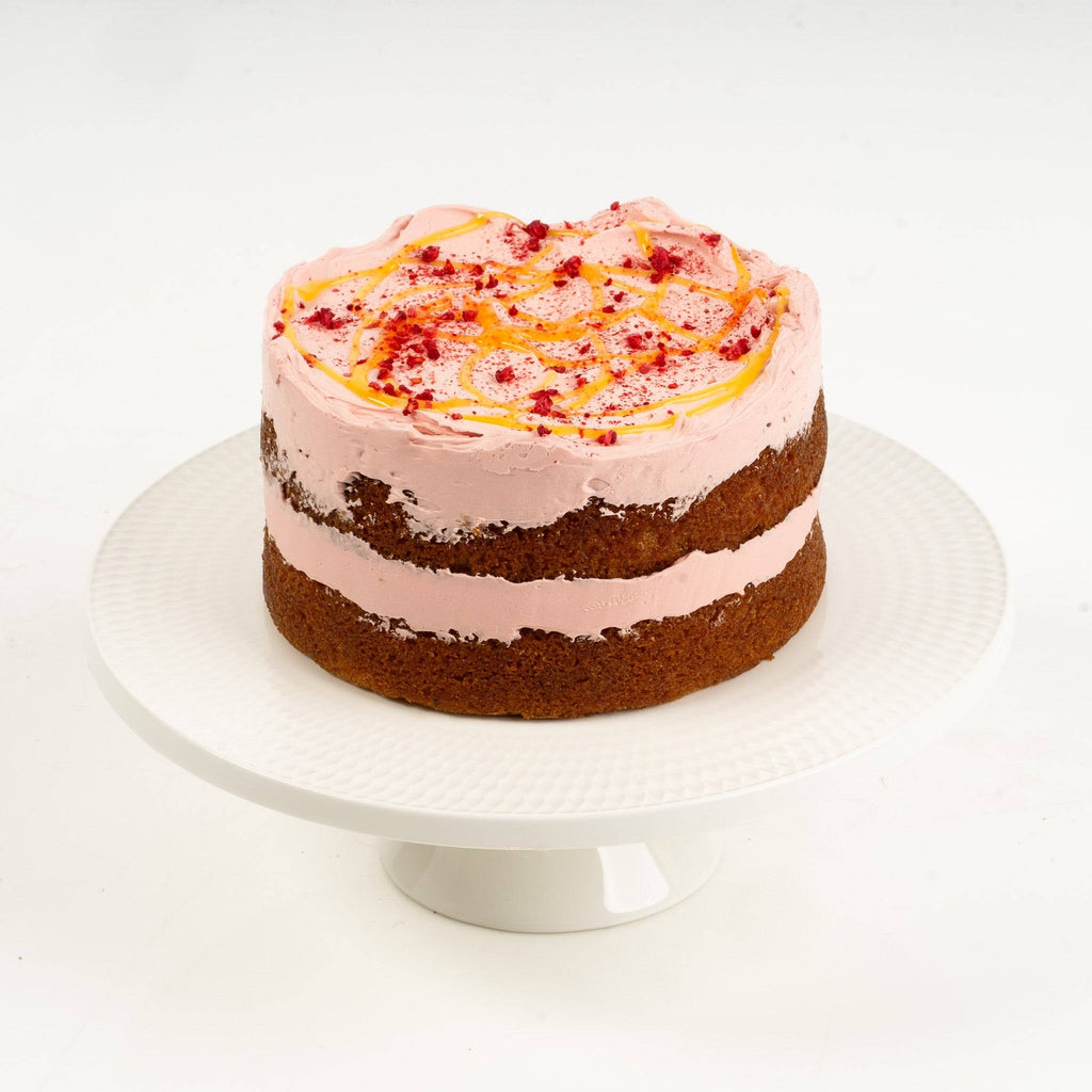 Wild Poppies Raspberry Cake - - Wild Poppies -  Flower - Same Day Flower Delivery Auckland - Auckland Flower Delivery \ Florists - boutique gift boxes
