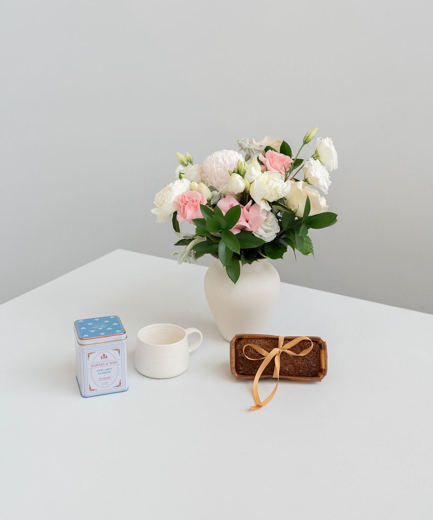 Limited Edition Tea Loaf Gift Set (Free Mug Included) - Wild Poppies -  Flower - Same Day Flower Delivery Auckland - Auckland Flower Delivery \ Florists - boutique gift boxes