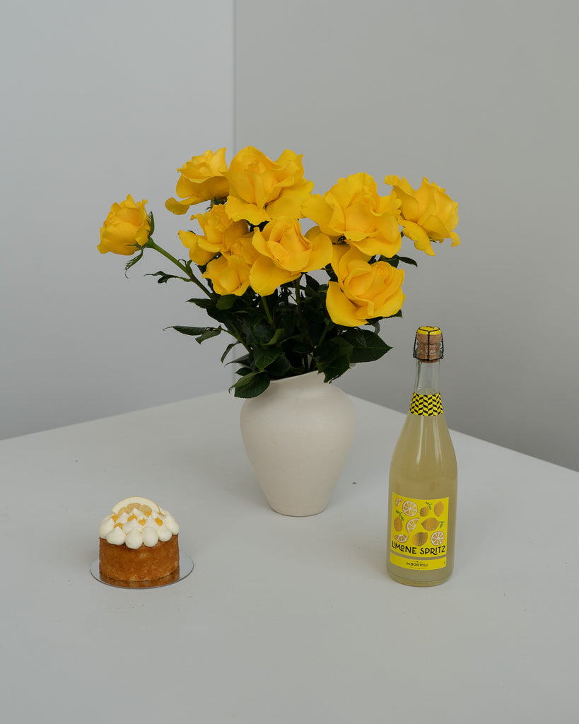 Limone Bliss Gift Set - Wild Poppies -  Flower - Same Day Flower Delivery Auckland - Auckland Flower Delivery - Florists - boutique gift boxes
