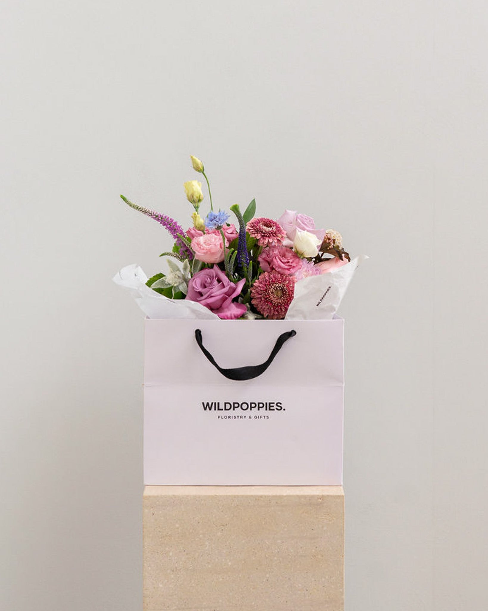 Loving Lilac Posy - Wild Poppies -  Flower - Same Day Flower Delivery Auckland - Auckland Flower Delivery \ Florists - boutique gift boxes
