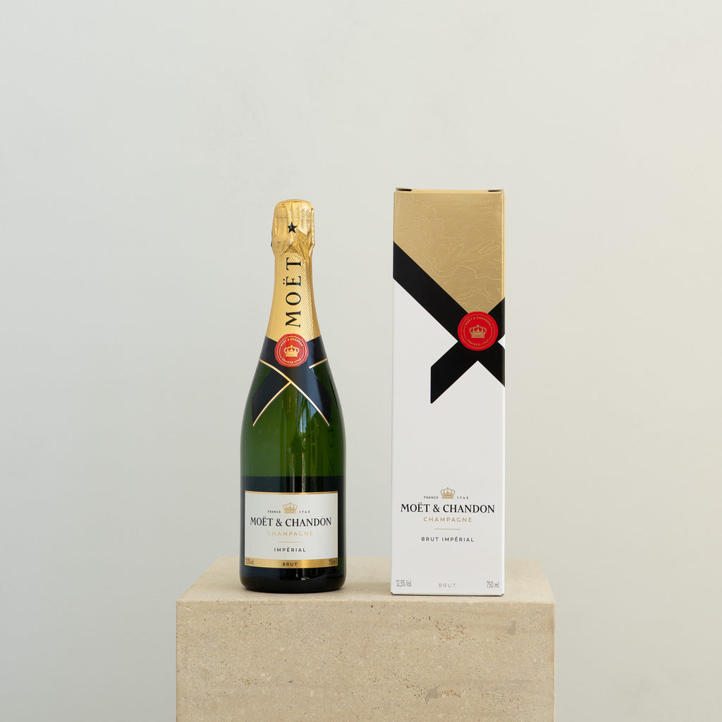 Moét & Chandon champagne - Wild Poppies -  Flower - Same Day Flower Delivery Auckland - Auckland Flower Delivery \ Florists - boutique gift boxes
