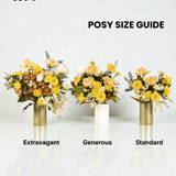 Posy Size Guide - Wild Poppies -  Flower - Same Day Flower Delivery Auckland - Auckland Flower Delivery - Florists - boutique gift boxes