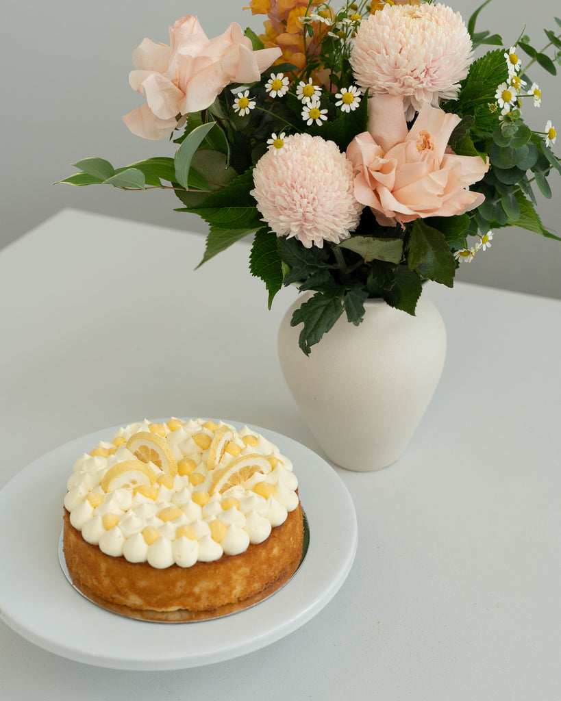 Peachy Posy and Claire's Cake - Wild Poppies -  Flower - Same Day Flower Delivery Auckland - Auckland Flower Delivery - Florists - boutique gift boxes