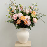 Pretty in Peach Bouquet - Wild Poppies -  Flower - Same Day Flower Delivery Auckland - Auckland Flower Delivery - Florists - boutique gift boxes