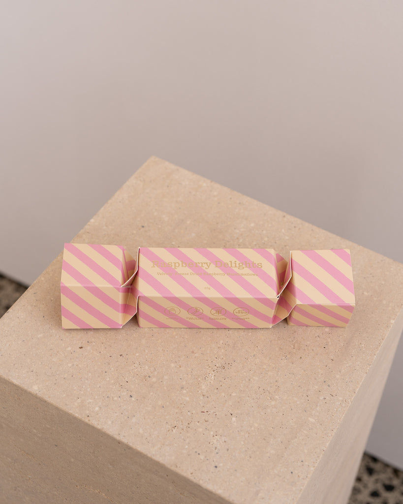 Raspberry Delights Christmas Cracker Mini - Wild Poppies -  Flower - Same Day Flower Delivery Auckland - Auckland Flower Delivery - Florists - boutique gift boxes