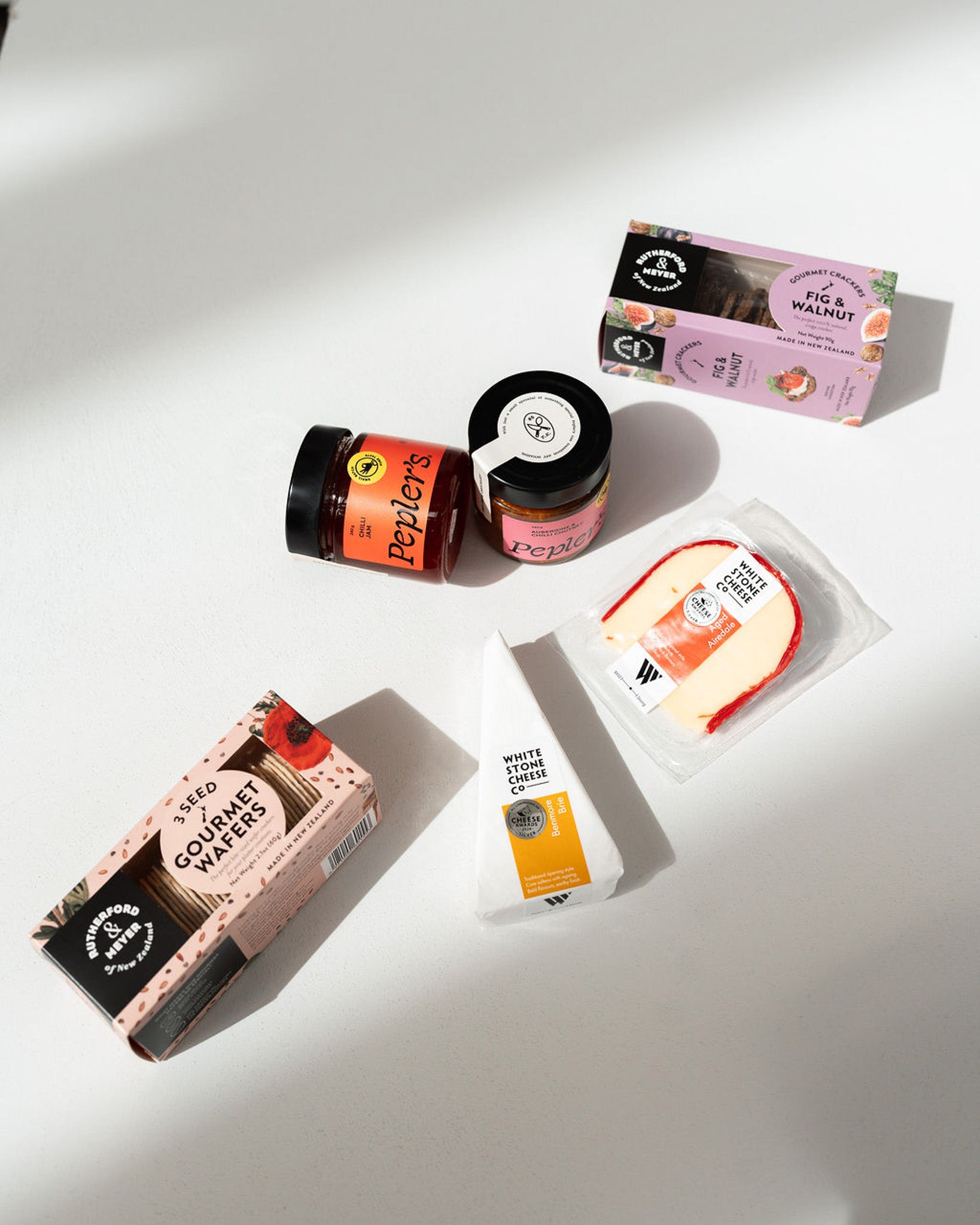Scrumptious Gourmet Cheese Box - Wild Poppies -  Flower - Same Day Flower Delivery Auckland - Auckland Flower Delivery \ Florists - boutique gift boxes