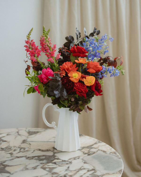 Summer Vibrant Showstopper Arrangement - Wild Poppies -  Flower - Same Day Flower Delivery Auckland - Auckland Flower Delivery - Florists - boutique gift boxes