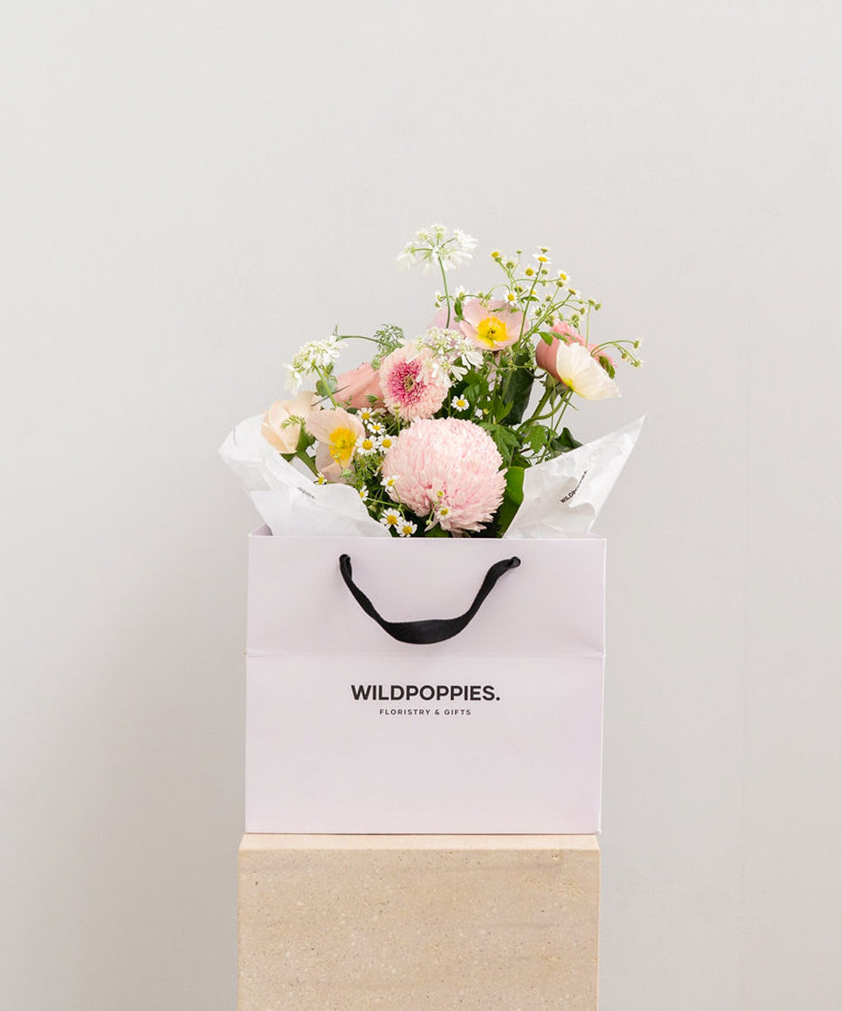 Summer Colour Posy - Wild Poppies -  Flower - Same Day Flower Delivery Auckland - Auckland Flower Delivery \ Florists - boutique gift boxes
