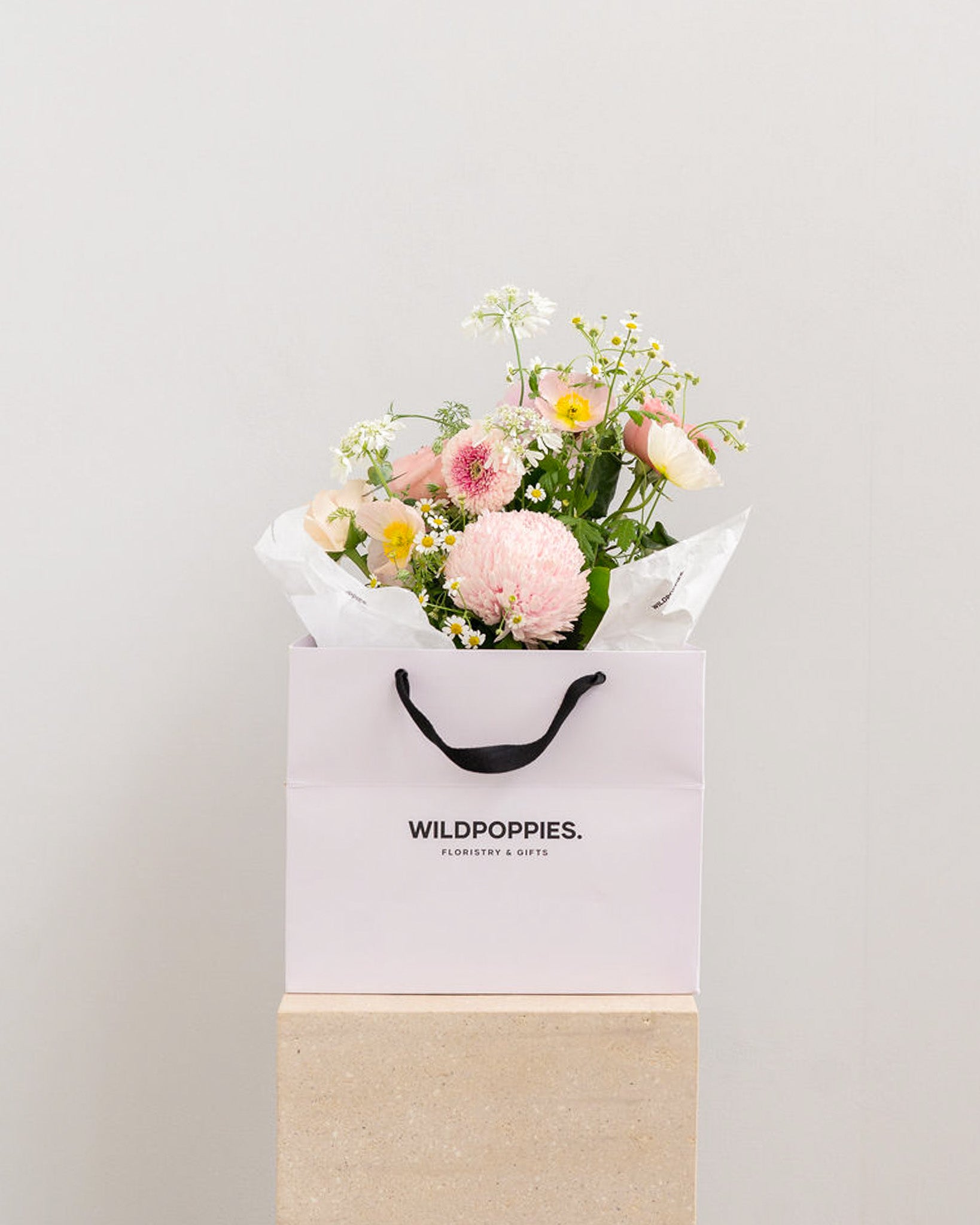 Summer Colour Posy - Wild Poppies -  Flower - Same Day Flower Delivery Auckland - Auckland Flower Delivery \ Florists - boutique gift boxes

