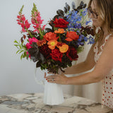 Summer Vibrant Showstopper Arrangement - Wild Poppies -  Flower - Same Day Flower Delivery Auckland - Auckland Flower Delivery - Florists - boutique gift boxes
