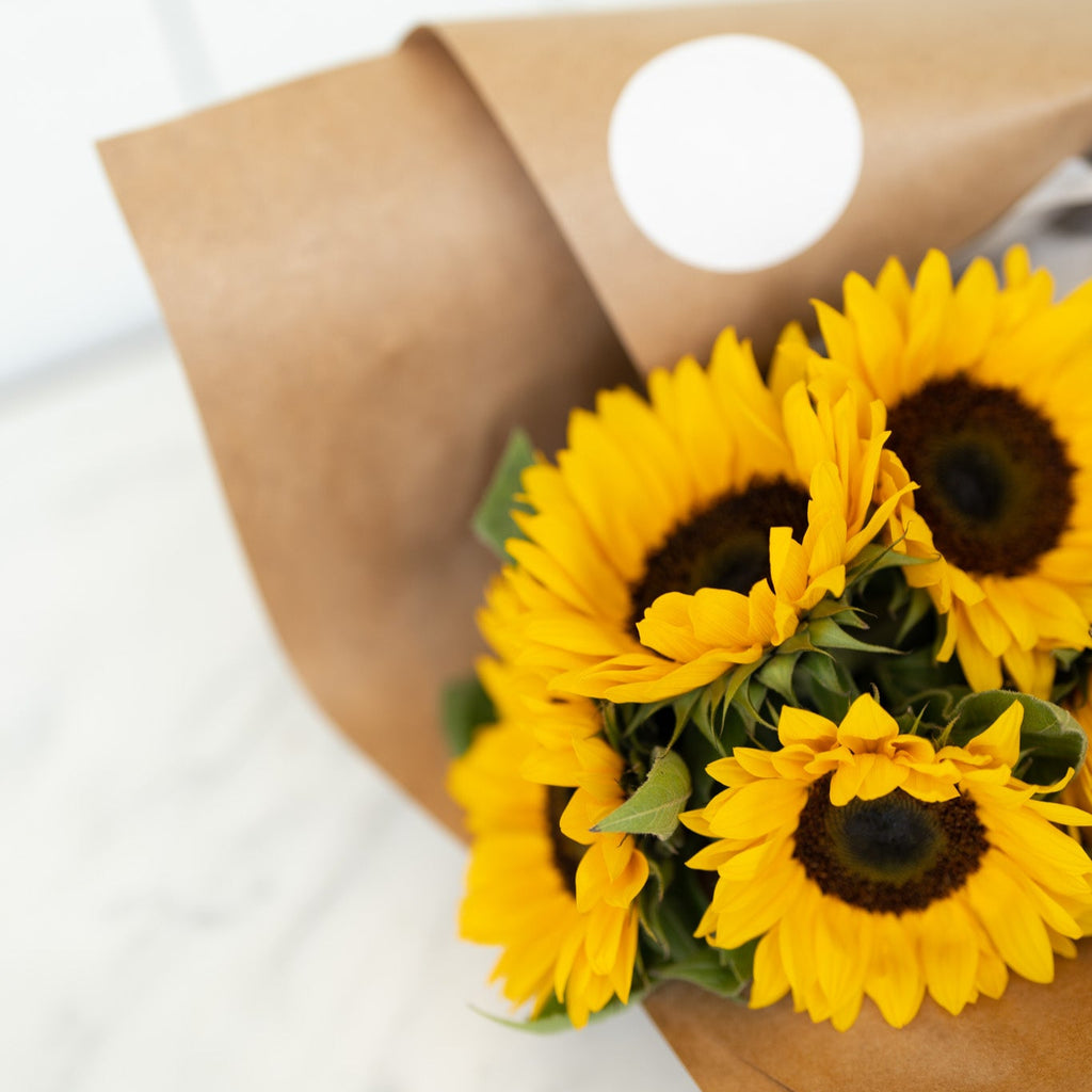 Sunflower Bouquet - Wild Poppies -  Flower - Same Day Flower Delivery Auckland - Auckland Flower Delivery - Florists - boutique gift boxes