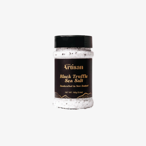 Black Truffle Sea Salt 160g - Wild Poppies -  Add-On - Same Day Flower Delivery Auckland - Auckland Flower Delivery \ Florists - boutique gift boxes 