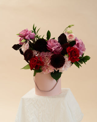 Valentine's Hatbox Posy
