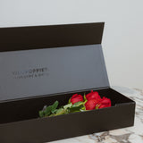 Boxed Red Roses