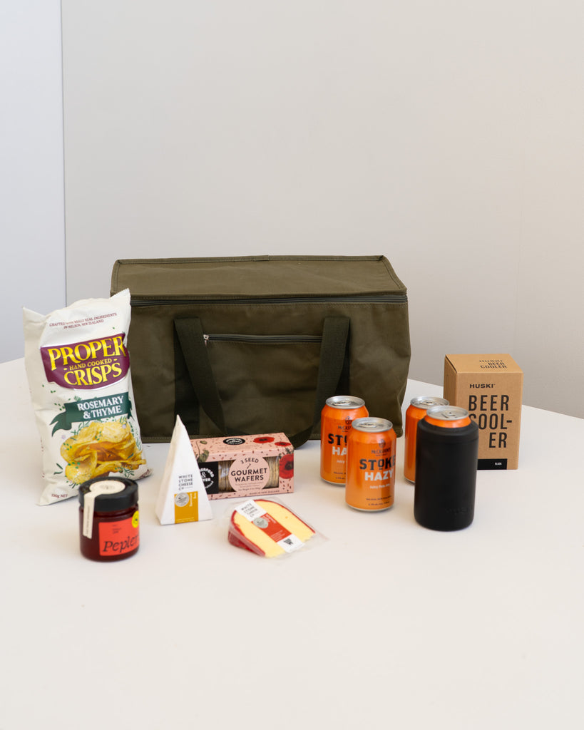 Beach Day Cooler Hamper  - Wild Poppies -  Flower - Same Day Flower Delivery Auckland - Auckland Flower Delivery - Florists - boutique gift boxes