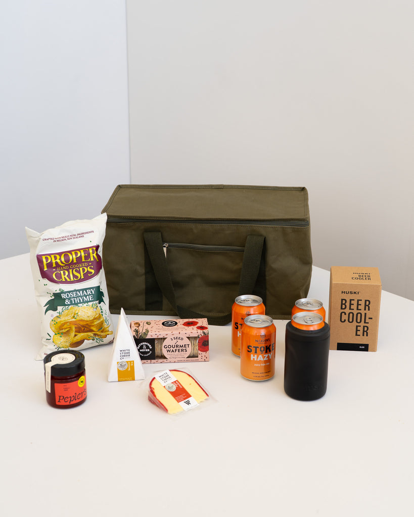 Beach Day Cooler Hamper  - Wild Poppies -  Flower - Same Day Flower Delivery Auckland - Auckland Flower Delivery - Florists - boutique gift boxes