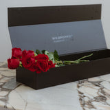 Red Rose Moët Indulgence - Wild Poppies -  Gift - Same Day Flower Delivery Auckland - Auckland Flower Delivery \ Florists - boutique gift boxes 