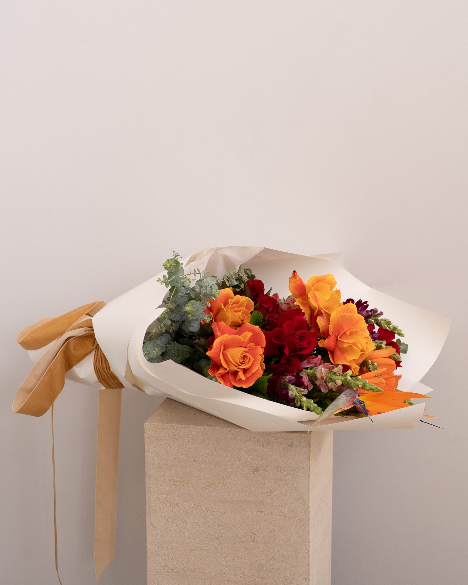 Market Bouquet - Bright Oranges - Wild Poppies -  Flower - Same Day Flower Delivery Auckland - Auckland Flower Delivery - Florists - boutique gift boxes
