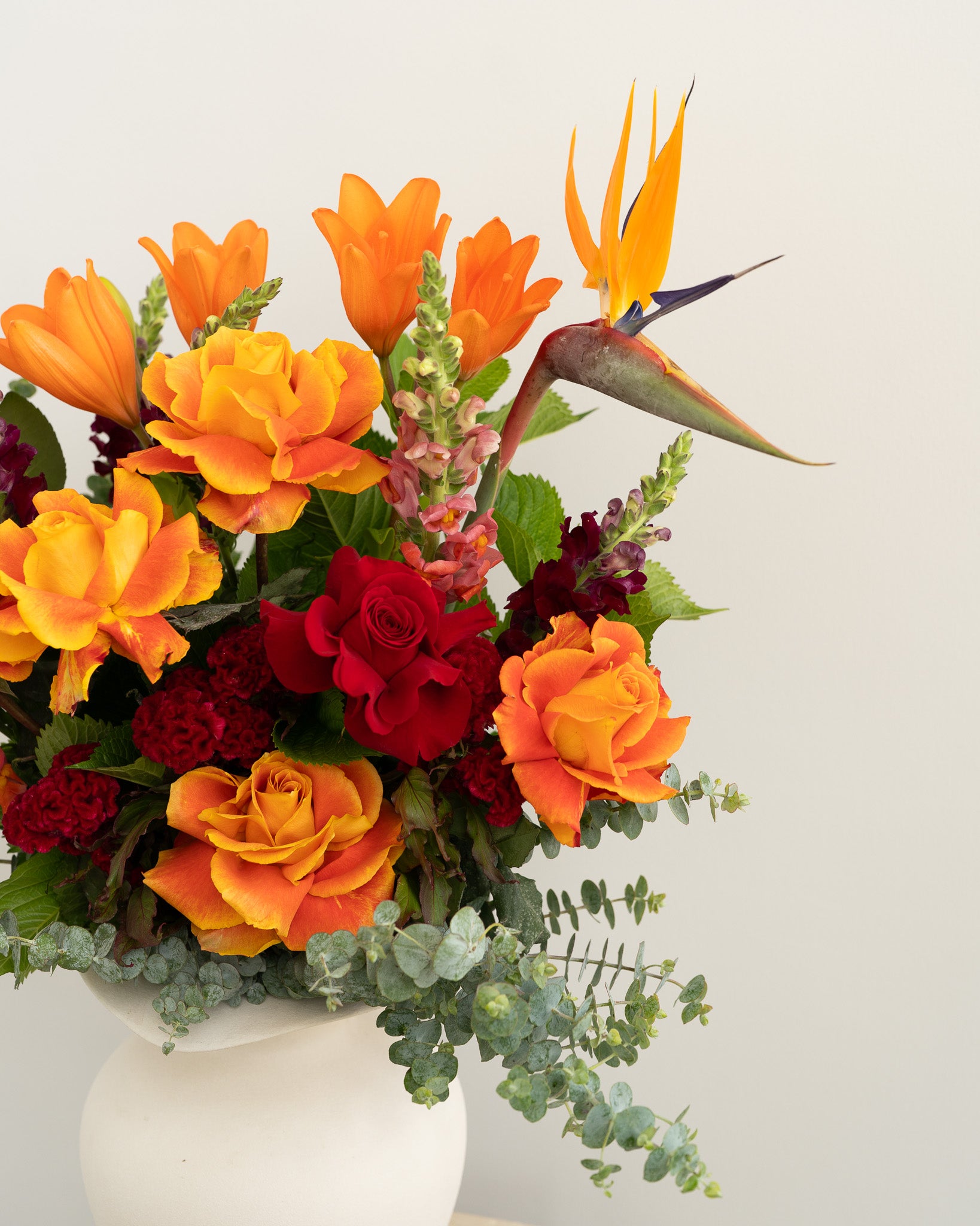 Market Bouquet - Bright Oranges - Wild Poppies -  Flower - Same Day Flower Delivery Auckland - Auckland Flower Delivery - Florists - boutique gift boxes