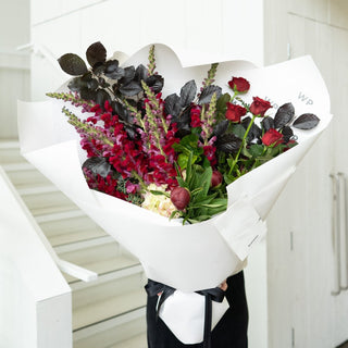 Crimson Crush Flower Bouquet