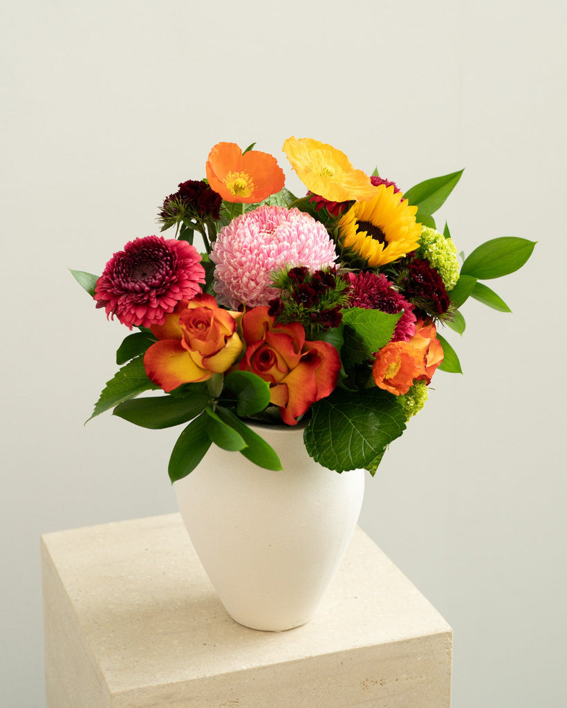 The Bright Florists Choice Posy - Wild Poppies -  Flower - Same Day Flower Delivery Auckland - Auckland Flower Delivery \ Florists - boutique gift boxes