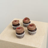 Claire's Secret Kitchen Gluten Free Chocolate Cupcakes - Wild Poppies -  Flower - Same Day Flower Delivery Auckland - Auckland Flower Delivery - Florists - boutique gift boxes
