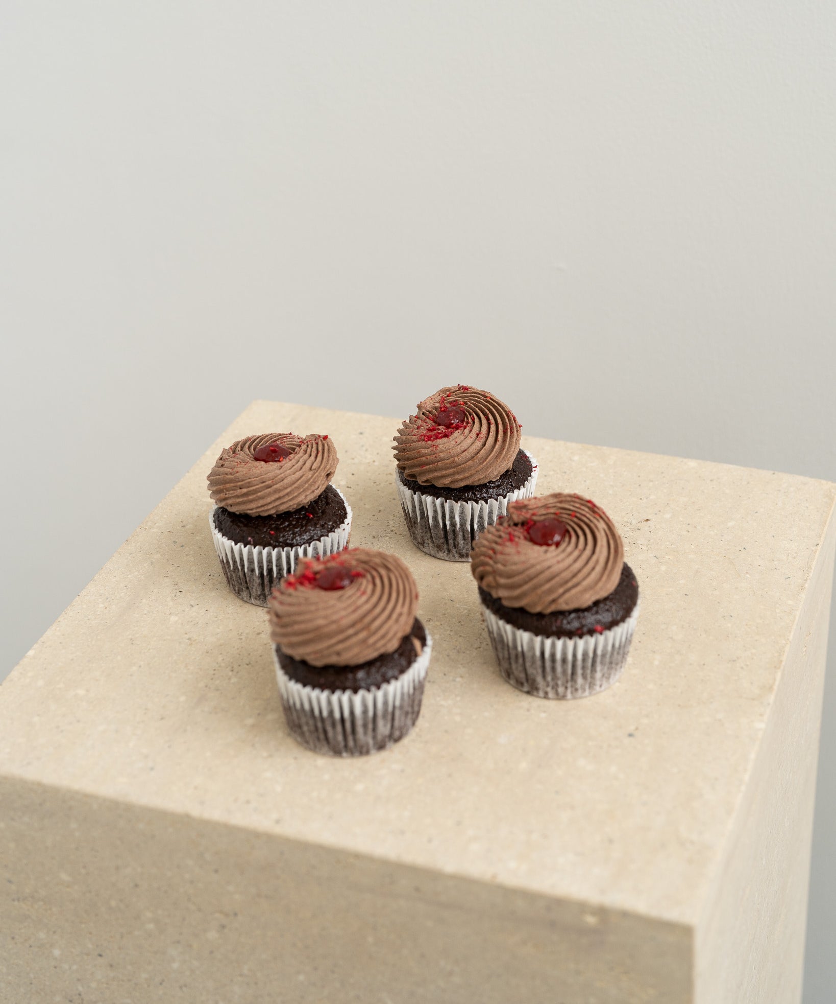 Claire's Secret Kitchen Gluten Free Chocolate Cupcakes - Wild Poppies -  Flower - Same Day Flower Delivery Auckland - Auckland Flower Delivery - Florists - boutique gift boxes