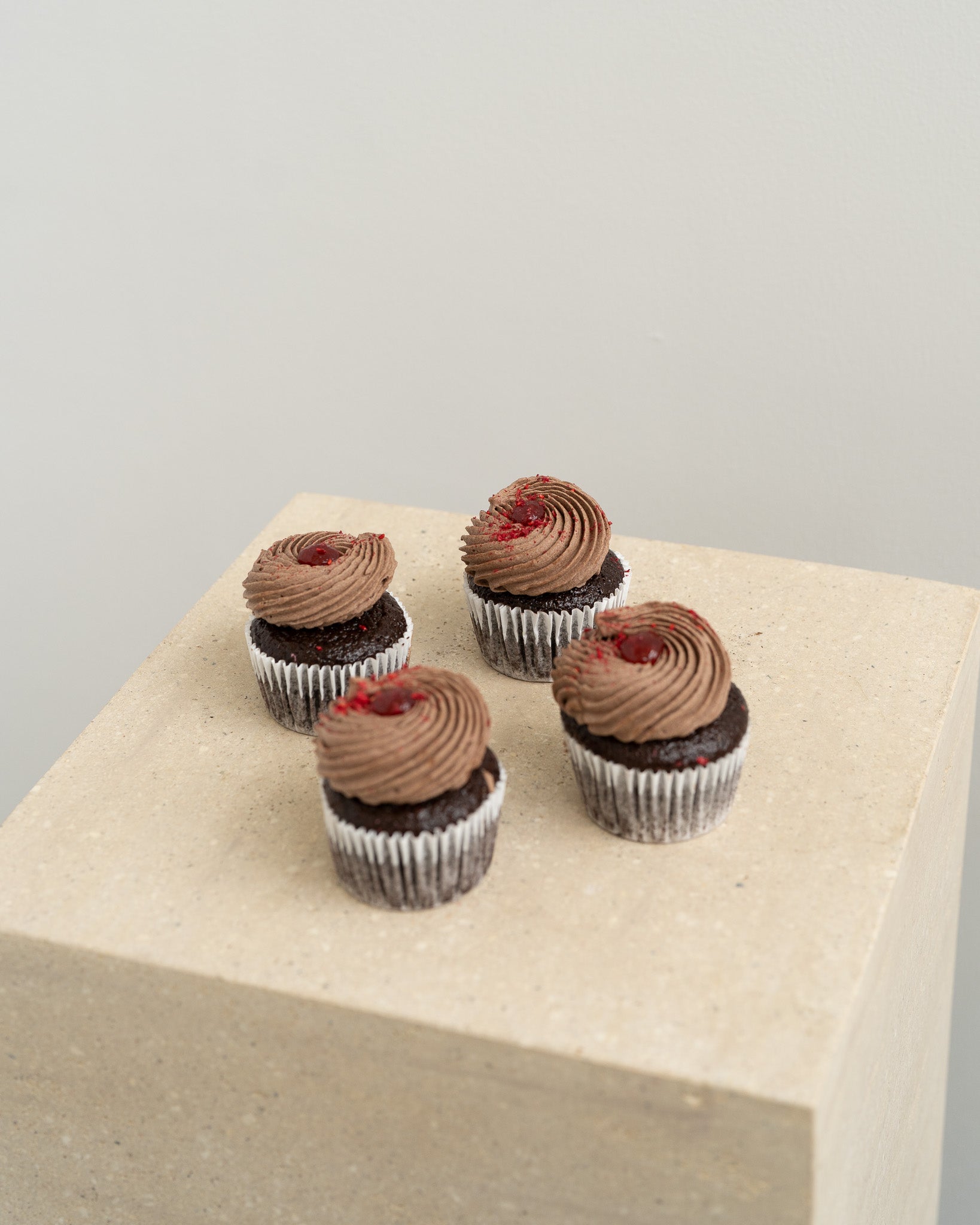 Claire's Secret Kitchen Gluten Free Chocolate Cupcakes - Wild Poppies -  Flower - Same Day Flower Delivery Auckland - Auckland Flower Delivery - Florists - boutique gift boxes