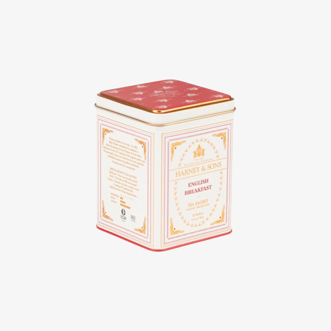 Harney & Sons Tinned Tea - Wild Poppies -  Add-On - Same Day Flower Delivery Auckland - Auckland Flower Delivery \ Florists - boutique gift boxes 