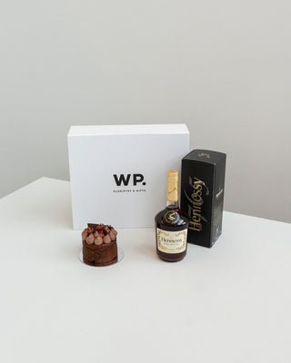 His Special Cake and Cognac