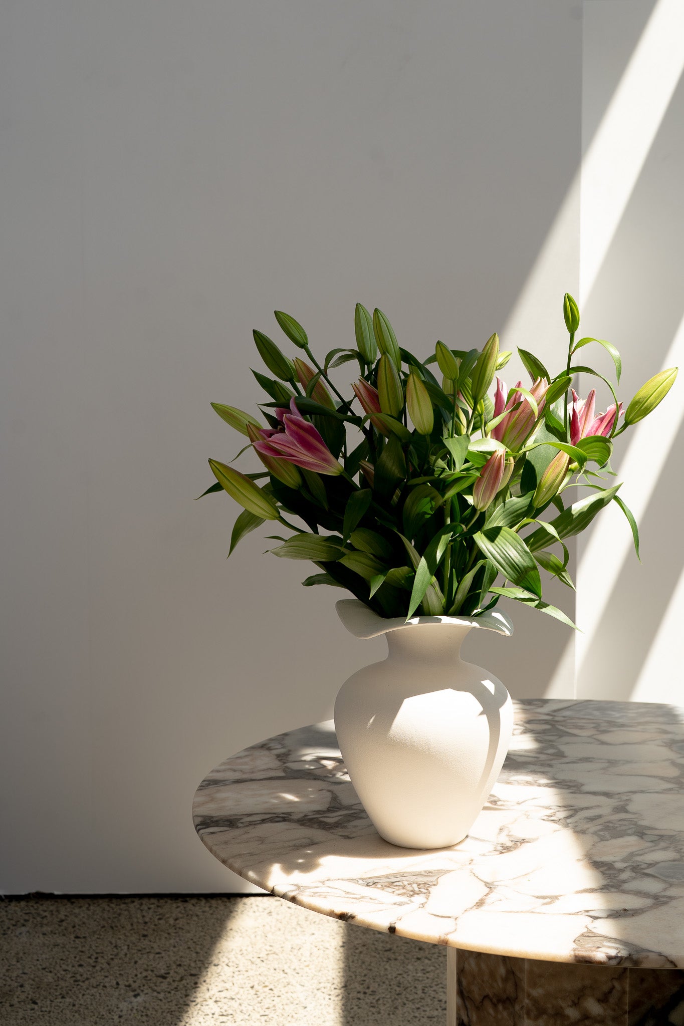 Pink Liliy Bunch - Wild Poppies -  Flower - Same Day Flower Delivery Auckland - Auckland Flower Delivery - Florists - boutique gift boxes