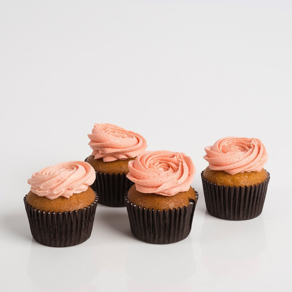Petal Hawkes Bay Peach Cupcakes - Wild Poppies -  Add-On - Same Day Flower Delivery Auckland - Auckland Flower Delivery \ Florists - boutique gift boxes 