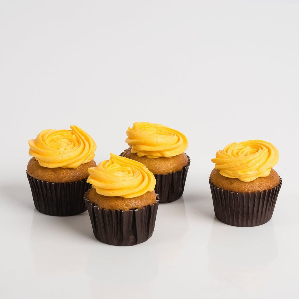 Petal Salted Caramel Cupcakes - Wild Poppies -  Add-On - Same Day Flower Delivery Auckland - Auckland Flower Delivery \ Florists - boutique gift boxes 