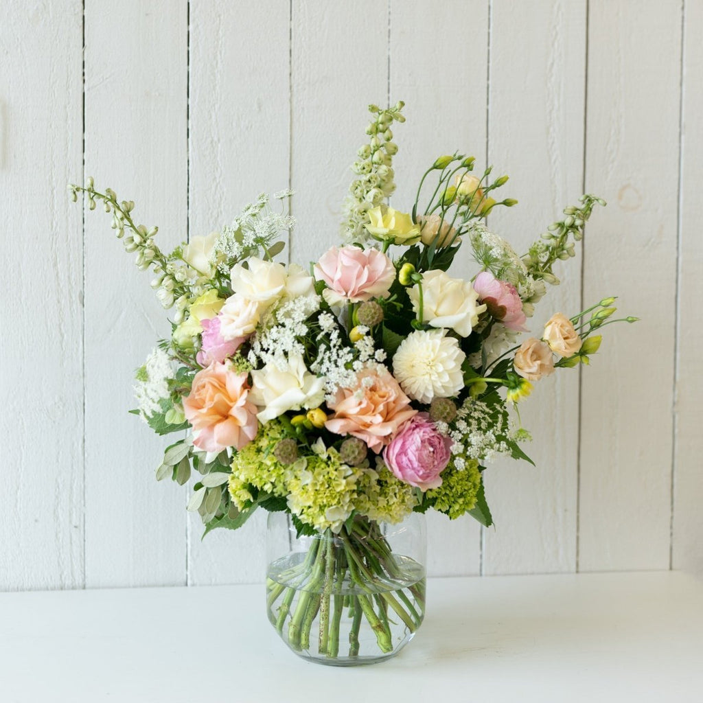 Pretty n' Peach Bouquet - Wild Poppies -  Flower - Same Day Flower Delivery Auckland - Auckland Flower Delivery \ Florists - boutique gift boxes 