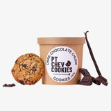 Pt Chev Cookies - Chocolate Chunk Tub - Wild Poppies -  Add-On - Same Day Flower Delivery Auckland - Auckland Flower Delivery \ Florists - boutique gift boxes 