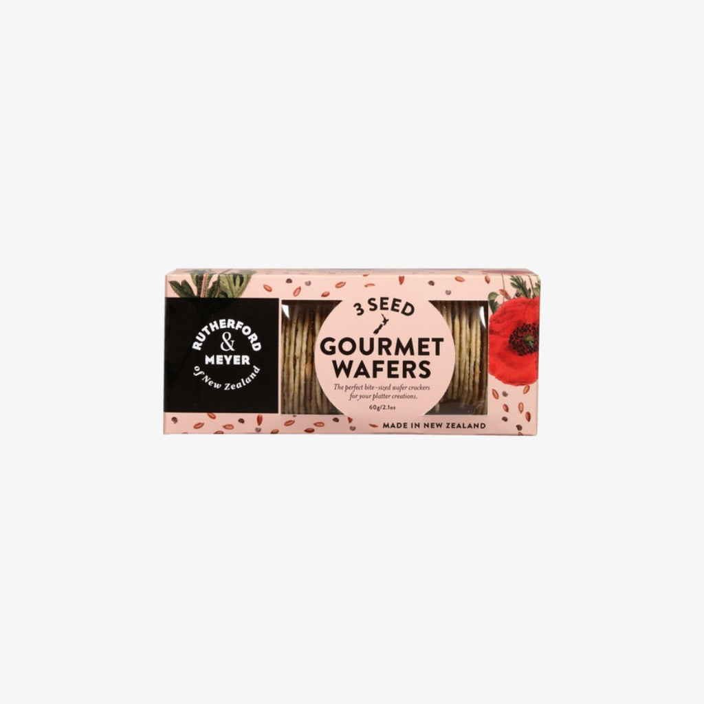 Rutherford & Meyer Gourmet Crackers - Wild Poppies -  Add-On - Same Day Flower Delivery Auckland - Auckland Flower Delivery \ Florists - boutique gift boxes 